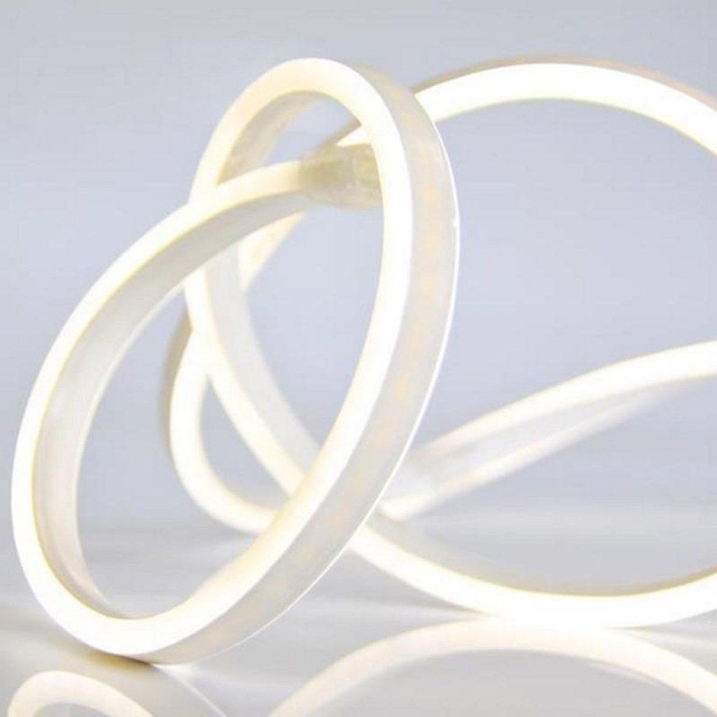 ferrara neon-led-φωτοσωλήνα-rope-light-230v-ip44-λευκή-μιάς-όψης-1m